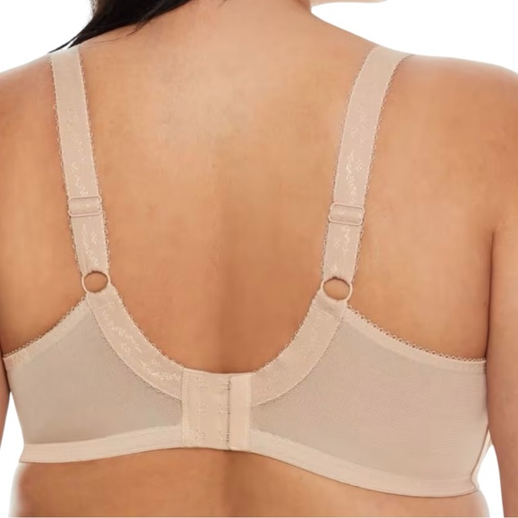 Gently Worn Morgan Elomi bra. Size 44 DDD (44 E) Color is tan called Sahara. - Picture 9 of 10